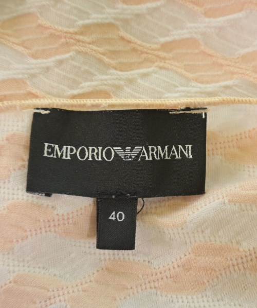 EMPORIO ARMANI（エンポリオアルマーニ）Tシャツ・カットソー ピンク サイズ:40(M位) レディース/2200632815128