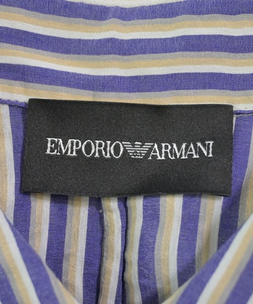 EMPORIO ARMANI（エンポリオアルマーニ）カジュアルシャツ 紫 サイズ:42(XS位) メンズ/2200633099183
