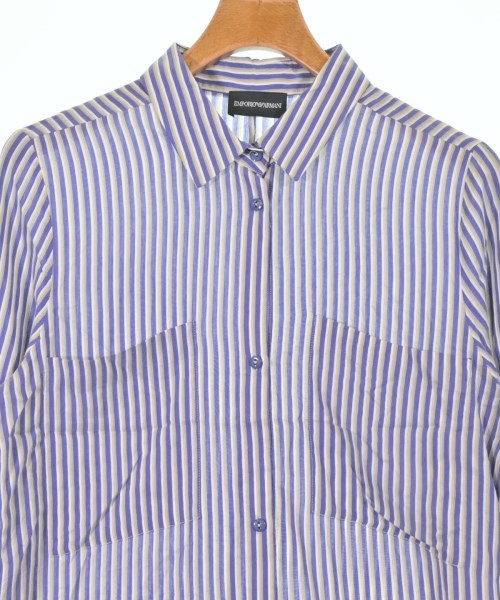 EMPORIO ARMANI（エンポリオアルマーニ）カジュアルシャツ 紫 サイズ:42(XS位) メンズ/2200633099183