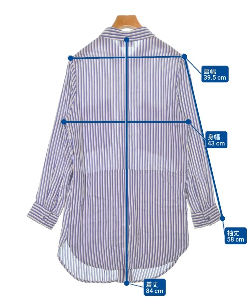 EMPORIO ARMANI（エンポリオアルマーニ）カジュアルシャツ 紫 サイズ:42(XS位) メンズ/2200633099183