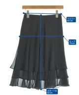 EMPORIO ARMANI（エンポリオアルマーニ）ひざ丈スカート 黒 サイズ:36(XS位) レディース/2200606728065