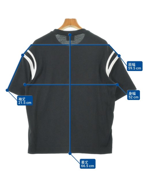 EMPORIO ARMANI（エンポリオアルマーニ）Tシャツ・カットソー 黒 サイズ:L メンズ/2200612043015