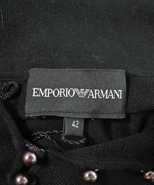 EMPORIO ARMANI（エンポリオアルマーニ）ニット・セーター 黒 サイズ:42(M位) レディース/2200612655010