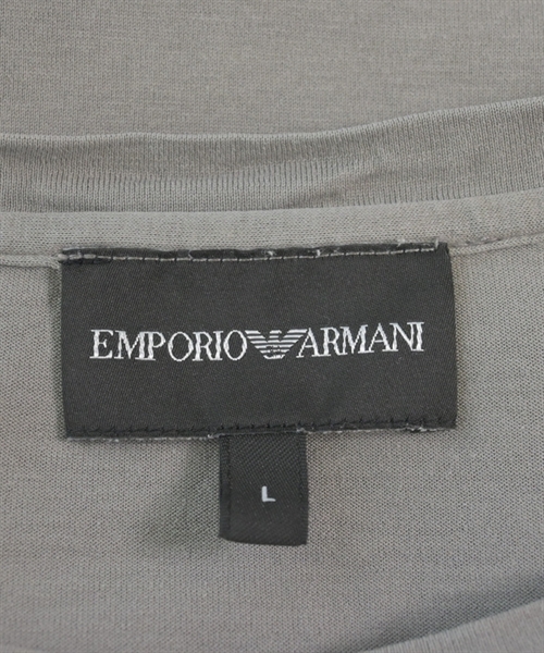 EMPORIO ARMANI（エンポリオアルマーニ）Tシャツ・カットソー グレー サイズ:L メンズ/2200612944091