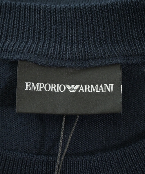 EMPORIO ARMANI（エンポリオアルマーニ）ニット・セーター 紺 サイズ:XXL メンズ/2200613457118