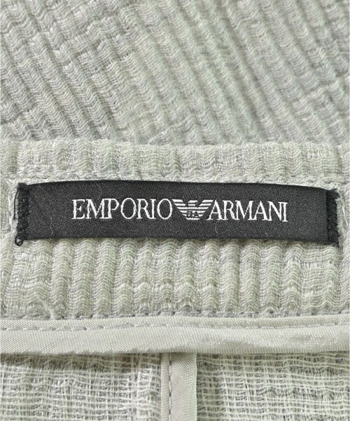 EMPORIO ARMANI（エンポリオアルマーニ）テーラードジャケット グレー サイズ:50(XL位) メンズ/2200607723014