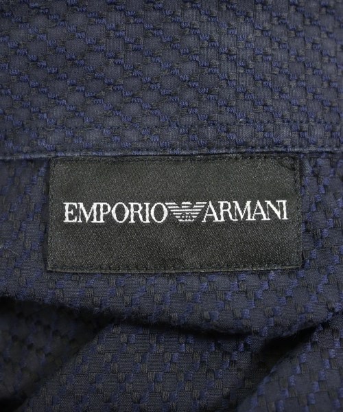 EMPORIO ARMANI（エンポリオアルマーニ）カジュアルシャツ 紺 サイズ:43(XXL位) メンズ/2200616719015