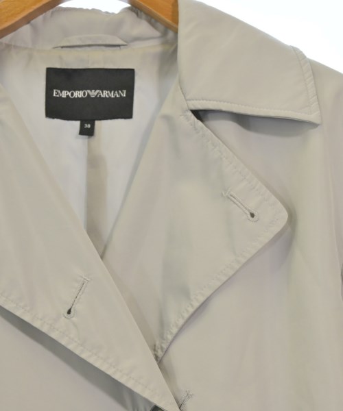 EMPORIO ARMANI（エンポリオアルマーニ）トレンチコート グレー サイズ:38(S位) レディース/2200617234036