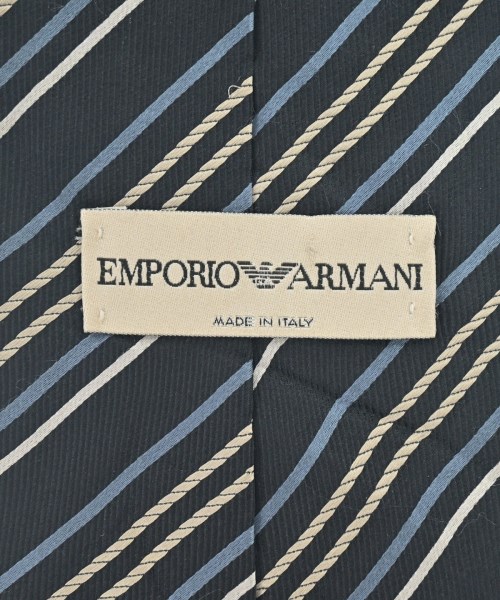 EMPORIO ARMANI（エンポリオアルマーニ）ネクタイ 黒 サイズ:- メンズ/2200612660250