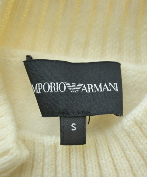 EMPORIO ARMANI（エンポリオアルマーニ）ニット・セーター 白 サイズ:S レディース/2200618049097