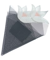 EMPORIO ARMANI（エンポリオアルマーニ）ブローチ・コサージュ 黒 サイズ:- レディース/2200617136255