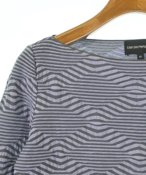 EMPORIO ARMANI（エンポリオアルマーニ）Tシャツ・カットソー 紫 サイズ:40(M位) レディース/2200618471041