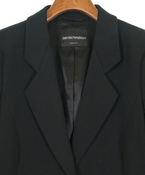 EMPORIO ARMANI（エンポリオアルマーニ）テーラードジャケット 黒 サイズ:42(M位) レディース/2200619181017