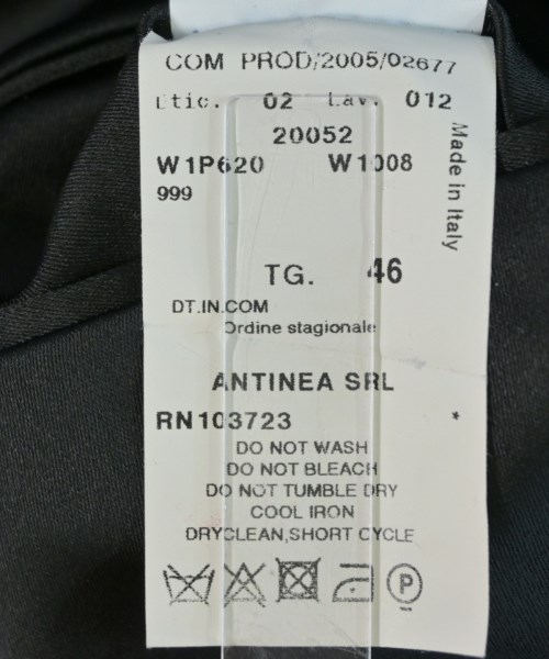 EMPORIO ARMANI（エンポリオアルマーニ）スラックス 黒 サイズ:46(M位) メンズ/2200612864023