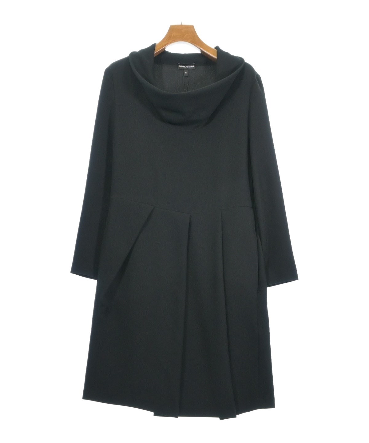EMPORIO ARMANI（エンポリオアルマーニ）ワンピース 黒 サイズ:40(M位