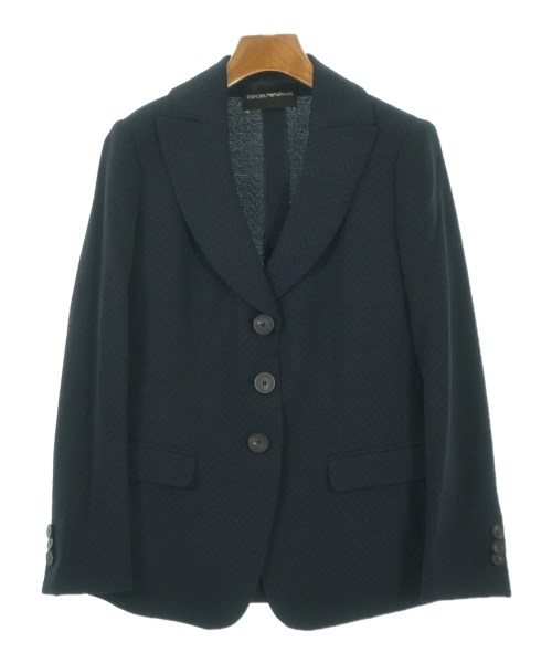 EMPORIO ARMANI（エンポリオアルマーニ）テーラードジャケット 紺 サイズ:38(S位) レディース/2200669012118
