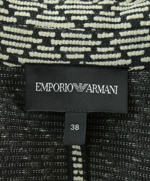 EMPORIO ARMANI（エンポリオアルマーニ）ジャケット 黒 サイズ:38(S位) レディース/2200669012125