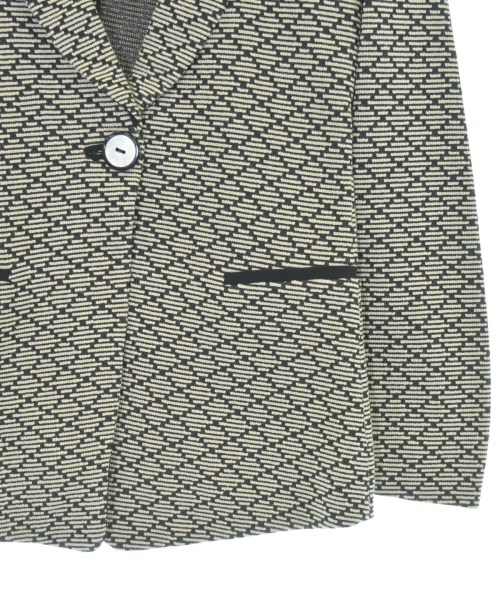 EMPORIO ARMANI（エンポリオアルマーニ）ジャケット 黒 サイズ:38(S位) レディース/2200669012125