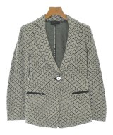 EMPORIO ARMANI（エンポリオアルマーニ）ジャケット 黒 サイズ:38(S位) レディース/2200669012125