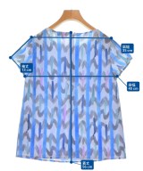 EMPORIO ARMANI（エンポリオアルマーニ）ブラウス 青 サイズ:36(XS位) レディース/2200669012378