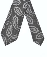 EMPORIO ARMANI（エンポリオアルマーニ）ネクタイ グレー サイズ:- メンズ/2200669212044