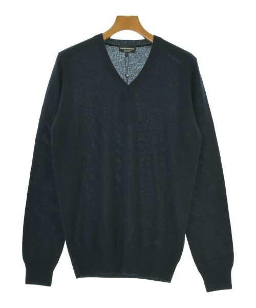 EMPORIO ARMANI(エンポリオアルマーニ)ニット・セーター 紺 サイズ:L/2200668058056