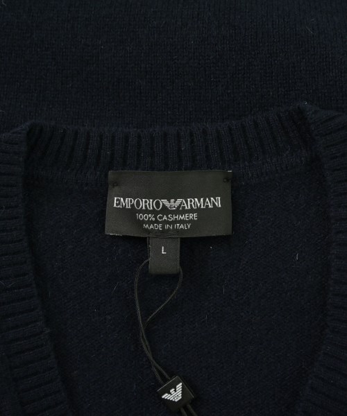 EMPORIO ARMANI（エンポリオアルマーニ）ニット・セーター 紺 サイズ:L メンズ/2200668058056