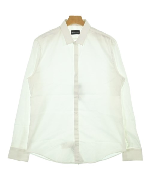 EMPORIO ARMANI(エンポリオアルマーニ)ドレスシャツ 白 サイズ:43(XXL位)/2200668058100