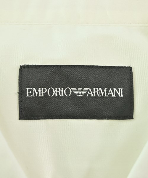 EMPORIO ARMANI（エンポリオアルマーニ）ドレスシャツ 白 サイズ:43(XXL位) メンズ/2200668058100