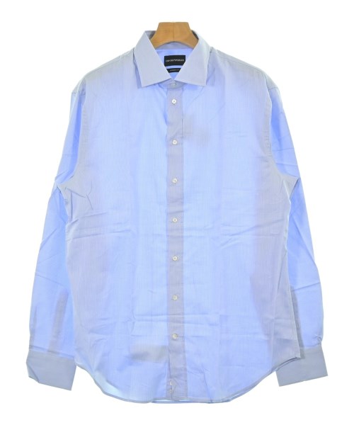 EMPORIO ARMANI(エンポリオアルマーニ)ドレスシャツ 青 サイズ:42(XXL位)/2200668058124