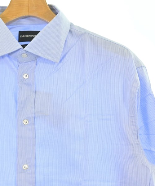 EMPORIO ARMANI（エンポリオアルマーニ）ドレスシャツ 青 サイズ:42(XXL位) メンズ/2200668058124