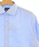 EMPORIO ARMANI（エンポリオアルマーニ）ドレスシャツ 青 サイズ:42(XXL位) メンズ/2200668058124
