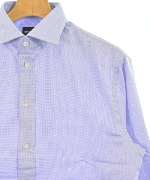 EMPORIO ARMANI（エンポリオアルマーニ）ドレスシャツ 紫 サイズ:40(L位) メンズ/2200668058148