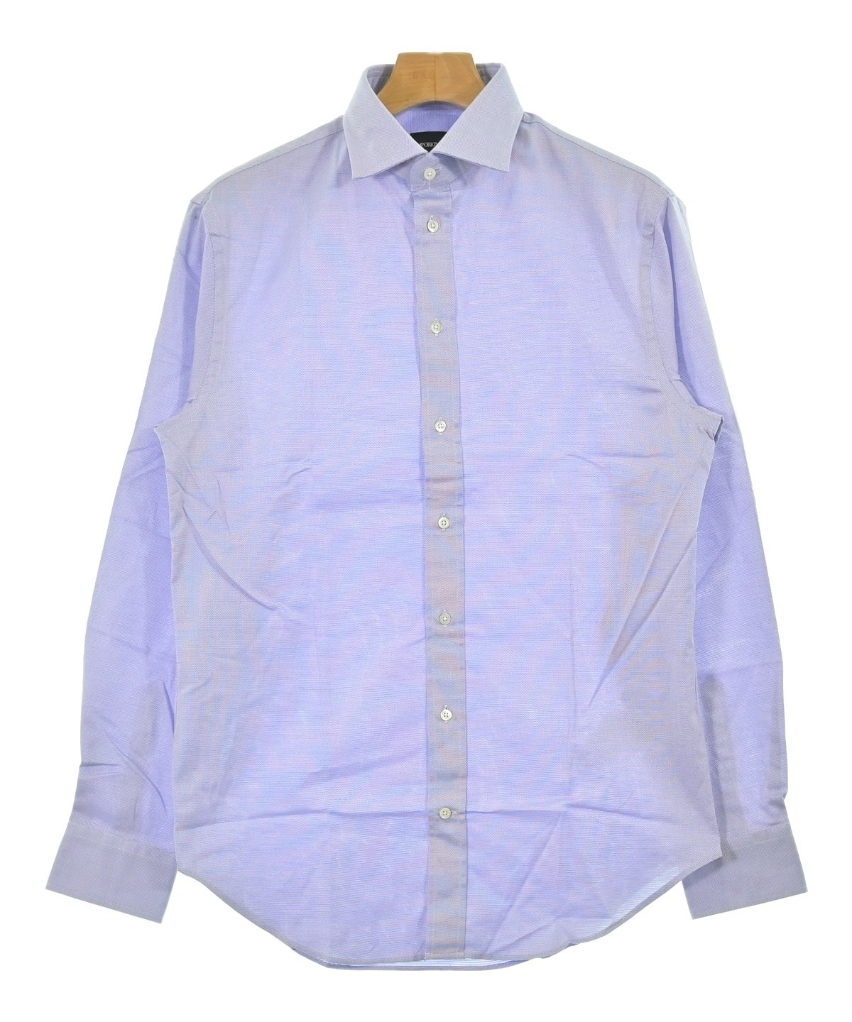 EMPORIO ARMANI（エンポリオアルマーニ）ドレスシャツ 紫 サイズ:40(L