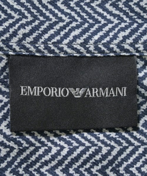 EMPORIO ARMANI（エンポリオアルマーニ）カジュアルシャツ 紺 サイズ:XL メンズ/2200668058186