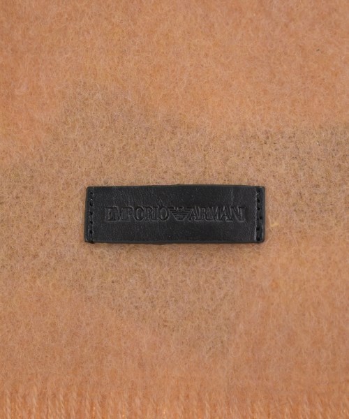 EMPORIO ARMANI（エンポリオアルマーニ）マフラー ベージュ サイズ:- メンズ/2200668058292
