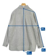 EMPORIO ARMANI（エンポリオアルマーニ）カジュアルシャツ グレー サイズ:48(L位) メンズ/2200668058438