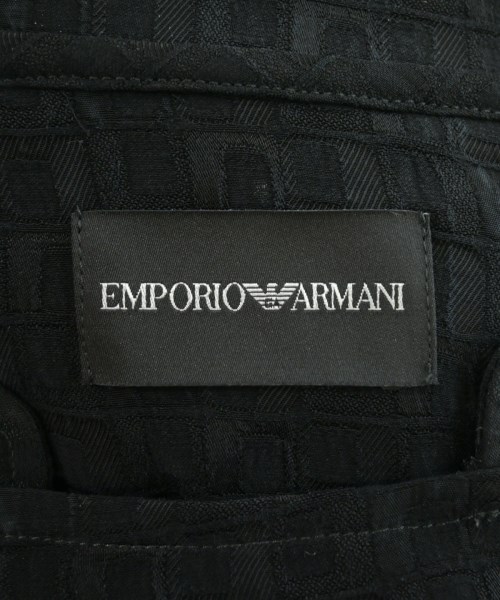 EMPORIO ARMANI（エンポリオアルマーニ）カジュアルシャツ 黒 サイズ:M メンズ/2200668058445