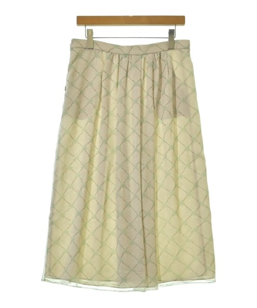 EMPORIO ARMANI（エンポリオアルマーニ）ひざ丈スカート ベージュ サイズ:46(XL位) レディース/2200674588165