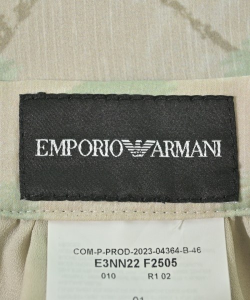 EMPORIO ARMANI（エンポリオアルマーニ）ひざ丈スカート ベージュ サイズ:46(XL位) レディース/2200674588165