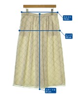 EMPORIO ARMANI（エンポリオアルマーニ）ひざ丈スカート ベージュ サイズ:46(XL位) レディース/2200674588165