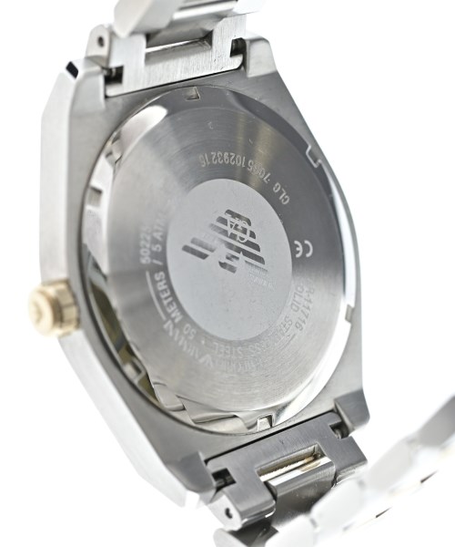 EMPORIO ARMANI（エンポリオアルマーニ）腕時計 シルバー サイズ:- メンズ/2200675394017