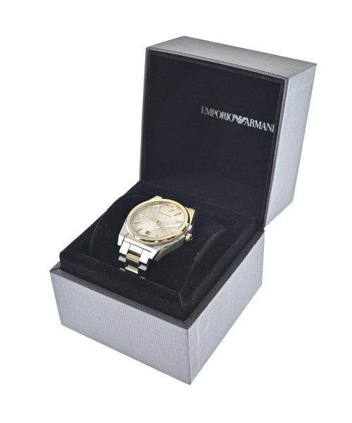 EMPORIO ARMANI（エンポリオアルマーニ）腕時計 シルバー サイズ:- メンズ/2200675394017