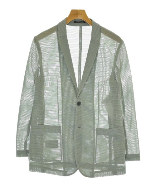 EMPORIO ARMANI(エンポリオアルマーニ)テーラードジャケット グレー サイズ:48(L位)/2200675207027