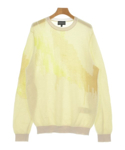 EMPORIO ARMANI(エンポリオアルマーニ)ニット・セーター ベージュ サイズ:L/2200676774030