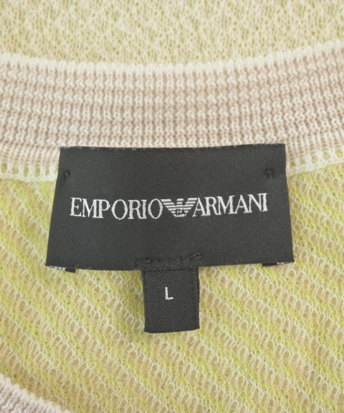 EMPORIO ARMANI（エンポリオアルマーニ）ニット・セーター ベージュ サイズ:L レディース/2200676774030