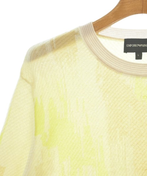 EMPORIO ARMANI（エンポリオアルマーニ）ニット・セーター ベージュ サイズ:L レディース/2200676774030