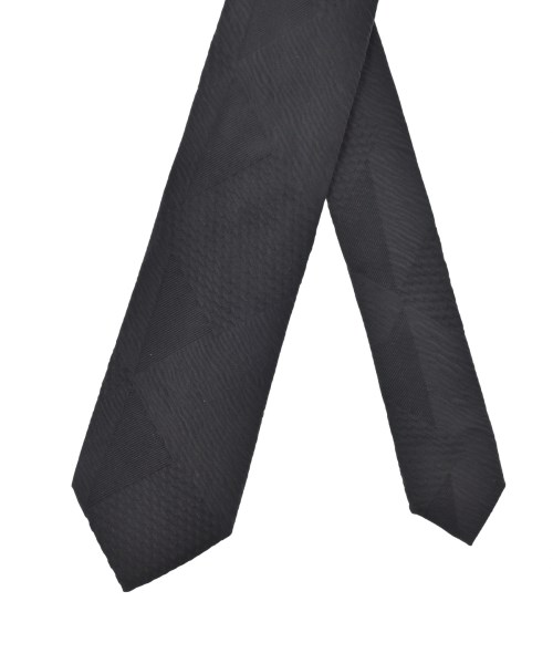 EMPORIO ARMANI（エンポリオアルマーニ）ネクタイ 黒 サイズ:- メンズ/2200676924176