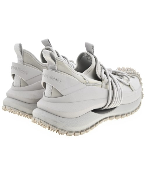 EMPORIO ARMANI（エンポリオアルマーニ）スニーカー グレー サイズ:42(27cm位) メンズ/2200676931013