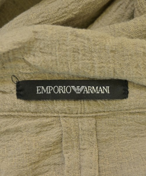 EMPORIO ARMANI（エンポリオアルマーニ）カジュアルジャケット ベージュ サイズ:48(L位) メンズ/2200673620101